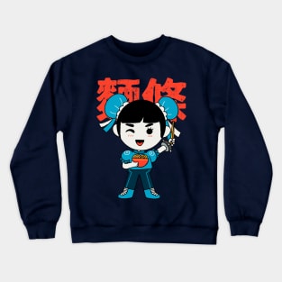 Chun li_noodles Crewneck Sweatshirt